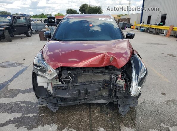 3N1CP5DV2LL551570 2020 NISSAN KICKS Красный Вид спереди