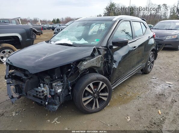 3N1CP5DV5LL526873 2020 NISSAN KICKS Black Передня ліва чверть