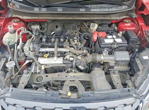 3N1CP5DV6ML506696 2021 NISSAN KICKS Темно-бордовый Вид задней части салона