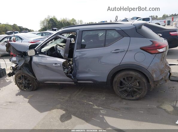 3N1CP5DV7NL477291 2022 NISSAN KICKS Gray 