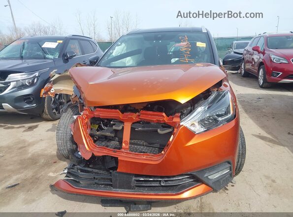 3N1CP5DV8LL571256 2020 NISSAN KICKS Orange ხელსაწყოთა პანელის ხედი