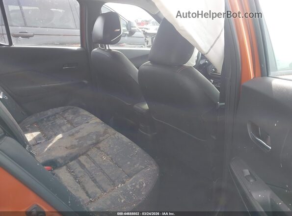 3N1CP5DV8LL571256 2020 NISSAN KICKS Orange VIN კოდის სტიკერის ხედი
