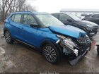2021 Nissan Kicks Sr Xtronic Cvt Blue vin: 3N1CP5DV8ML475760