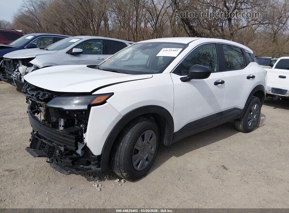 3N8AP6BA0SL387992 2025 NISSAN KICKS White Vista tres cuartos delantera izquierda