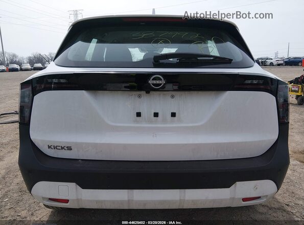3N8AP6BA0SL387992 2025 NISSAN KICKS White 