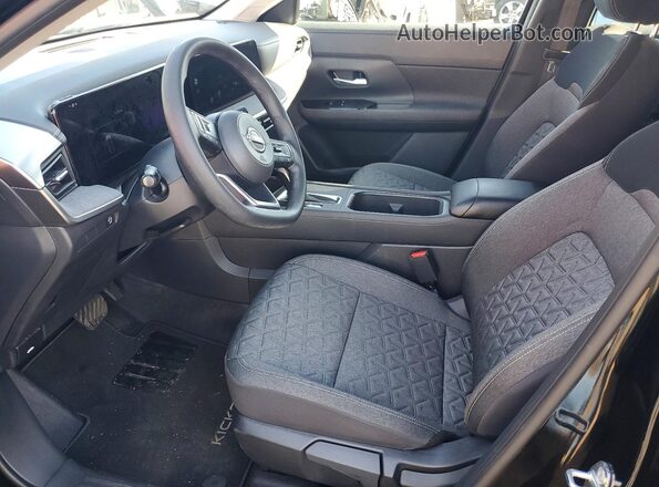 3N8AP6CA1SL367331 2025 NISSAN KICKS Black წინა სალონის ხედი