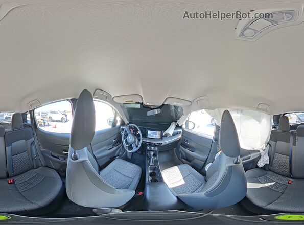 3N8AP6CA2SL364051 2025 NISSAN KICKS Black Widok wnętrza 360 stopni