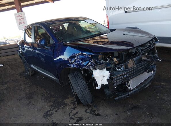 3N8AP6CA2SL398121 2025 NISSAN KICKS Blue Вид спереду