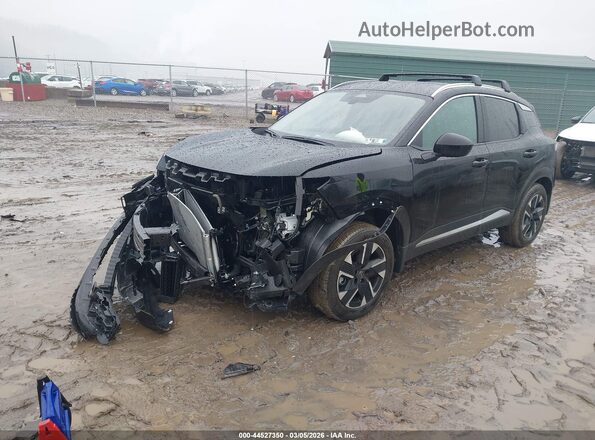 3N8AP6CB3TL327293 2026 NISSAN KICKS Black Առջևի ձախ երեք քառորդ տեսարան