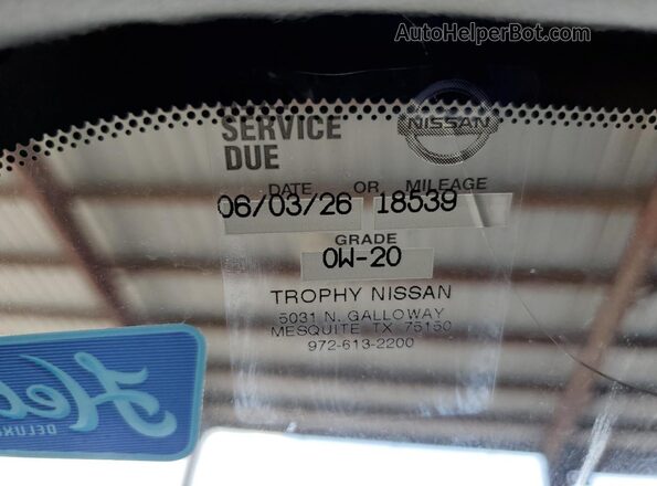 3N8AP6CB4SL406387 2025 NISSAN KICKS Black VIN կոդի պիտակի տեսք