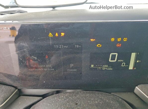 3N8AP6CB4SL406387 2025 NISSAN KICKS Black Սարքավորումների վահանակի տեսք