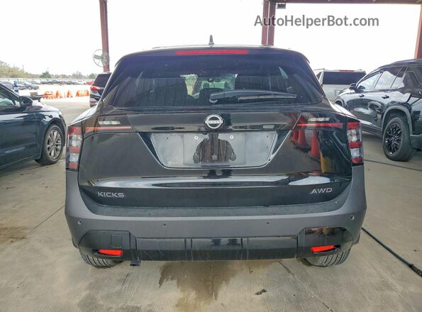 3N8AP6CB4SL406387 2025 NISSAN KICKS Black Հետևի տեսք