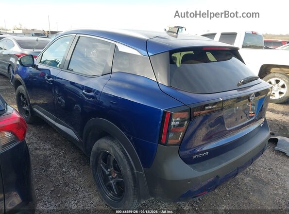 3N8AP6CE0TL310686 2026 NISSAN KICKS Blue Trasero izquierdo