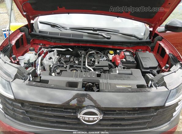3N8AP6CE0TL335068 2026 NISSAN KICKS Red Vista trasera