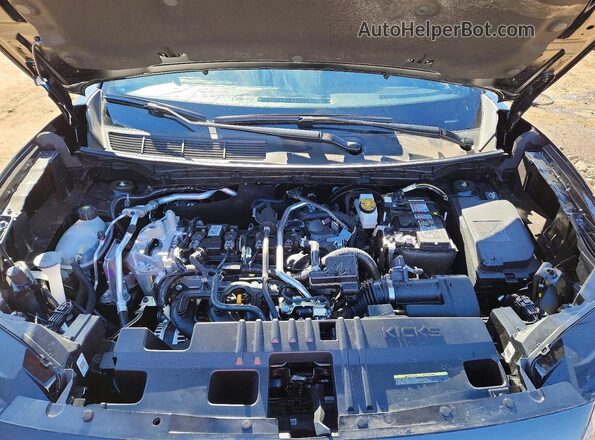 3N8AP6CE1TL304475 2026 NISSAN KICKS Black Vista del compartimento del motor