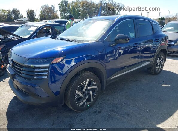 3N8AP6CE2TL322998 2026 NISSAN KICKS Синий Передняя левая четверть
