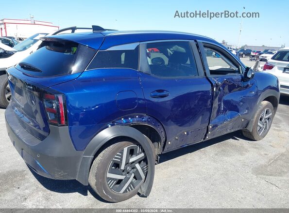 3N8AP6CE2TL322998 2026 NISSAN KICKS Синий Задняя правая четверть