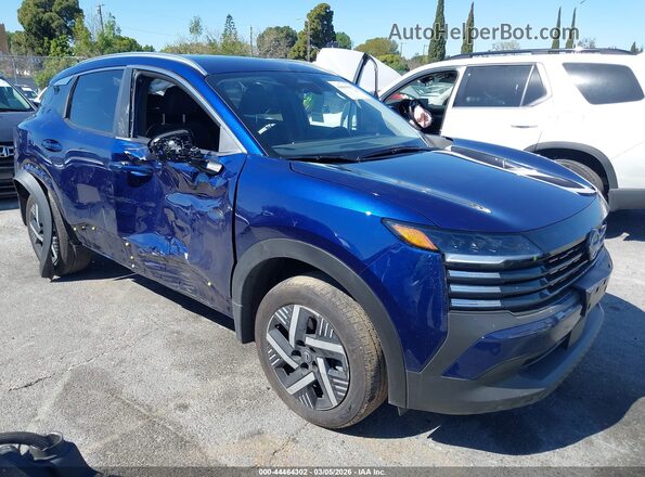 3N8AP6CE2TL322998 2026 NISSAN KICKS Синий Передняя правая четверть