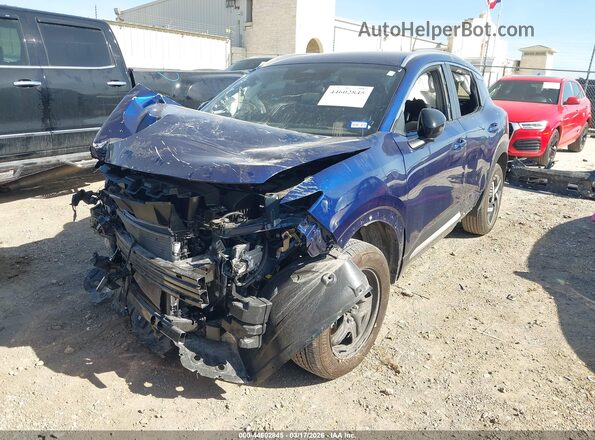 3N8AP6CE6TL310417 2026 NISSAN KICKS Blue Vista tres cuartos delantera izquierda