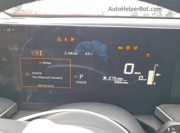 3N8AP6CEXTL336034 2026 NISSAN KICKS Gray Vista del cuadro de instrumentos