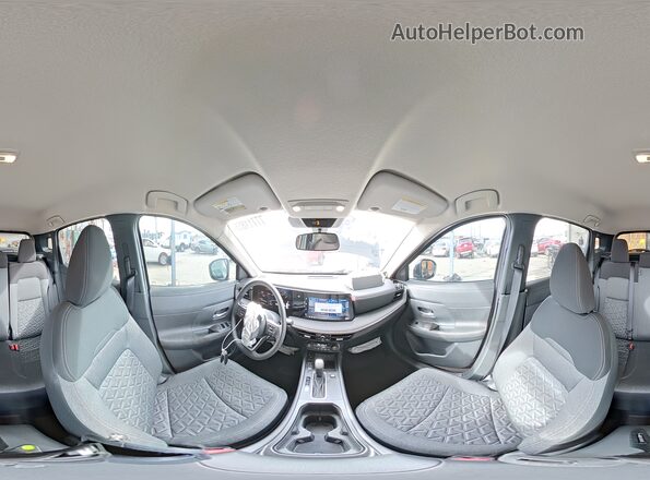 3N8AP6CEXTL336034 2026 NISSAN KICKS Gray Vista interior de 360 grados