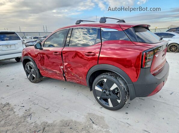 3N8AP6DA0TL323434 2026 NISSAN KICKS Красный Задняя левая четверть