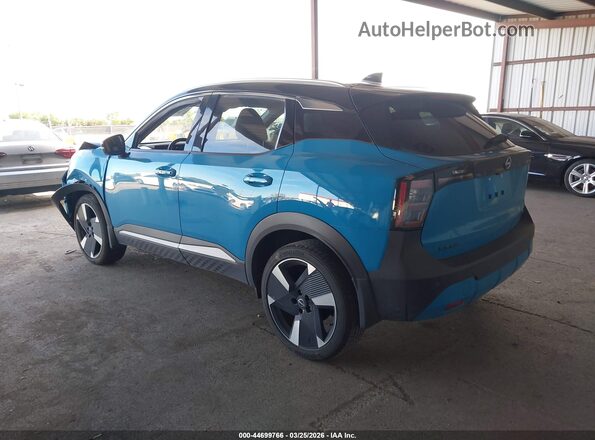 3N8AP6DA2SL324714 2025 NISSAN KICKS Blue Trasero izquierdo