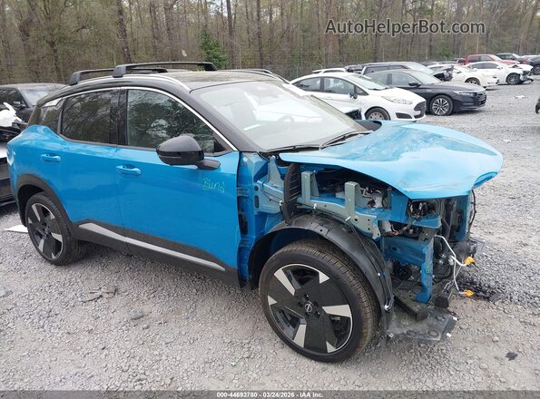 3N8AP6DA3TL314761 2026 NISSAN KICKS Синий Передняя правая четверть