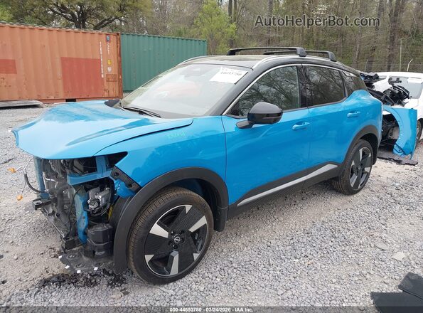 3N8AP6DA3TL314761 2026 NISSAN KICKS Синий Передняя левая четверть