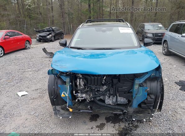 3N8AP6DA3TL314761 2026 NISSAN KICKS Синий Вид задней части салона