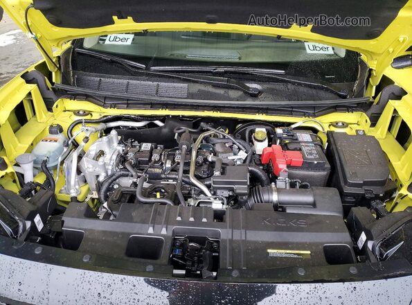 3N8AP6DA4TL323162 2026 NISSAN KICKS Желтый Вид подкапотного пространства