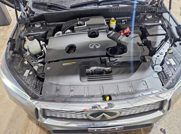 3PCAJ5AB3SF110866 2025 INFINITI QX50 Silver Rear interior view