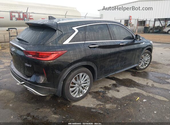 3PCAJ5BA0PF102754 2023 INFINITI QX50 Черный Задняя правая четверть