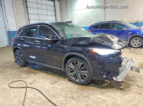 3PCAJ5BA1MF117050 2021 INFINITI QX50 Black Front right