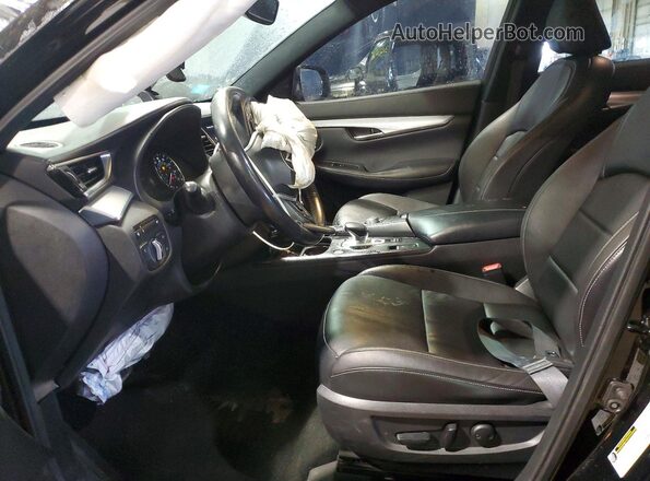 3PCAJ5BA1MF117050 2021 INFINITI QX50 Black Front interior view