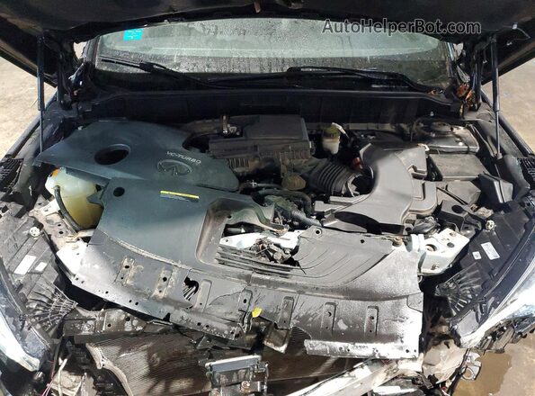 3PCAJ5BA1MF117050 2021 INFINITI QX50 Black Engine compartment view