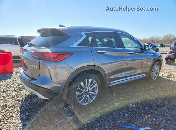 3PCAJ5BA1RF107447 2024 INFINITI QX50 Серый Задняя правая четверть