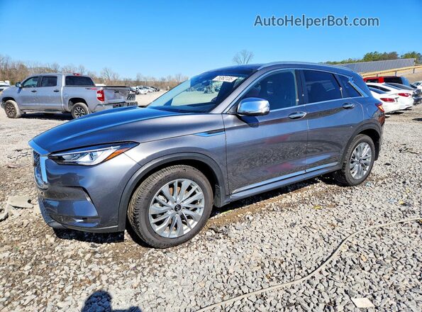 3PCAJ5BA1RF107447 2024 INFINITI QX50 Серый Передняя левая четверть