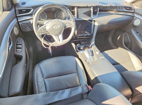 3PCAJ5BA1RF107447 2024 INFINITI QX50 Серый Вид панели приборов