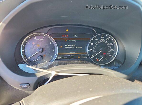 3PCAJ5BA1RF107447 2024 INFINITI QX50 Серый Вид щитка приборов