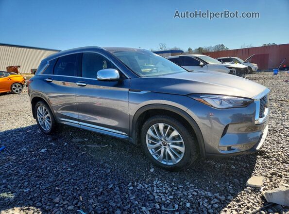 3PCAJ5BA1RF107447 2024 INFINITI QX50 Серый Передняя правая четверть