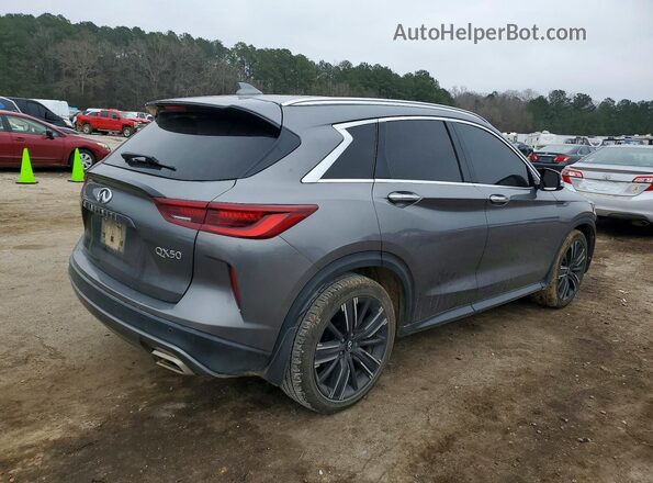 3PCAJ5BA2NF107337 2022 INFINITI QX50 Gray Հետևի աջ
