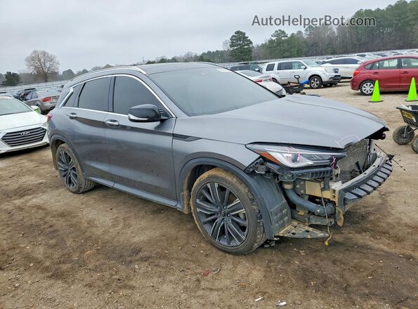 3PCAJ5BA2NF107337 2022 INFINITI QX50 Gray Առջևի աջ