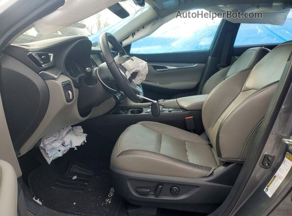 3PCAJ5BA2PF121239 2023 INFINITI QX50 Charcoal Widok wnętrza z przodu