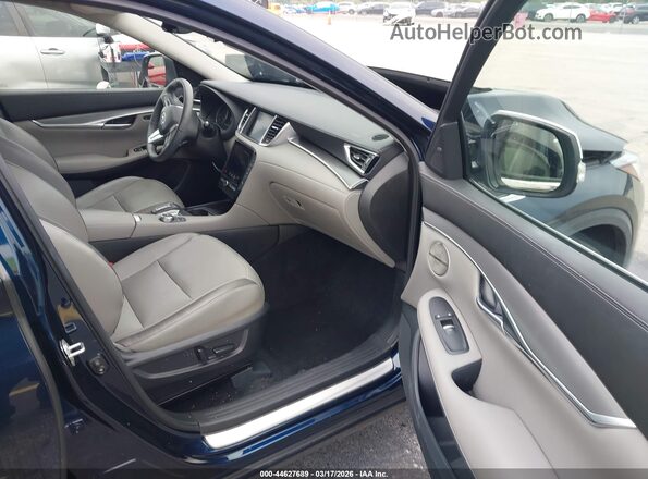 3PCAJ5BA3PF120634 2023 INFINITI QX50 Синий Вид салона спереди