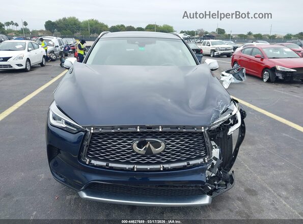 3PCAJ5BA3PF120634 2023 INFINITI QX50 Синий Вид задней части салона