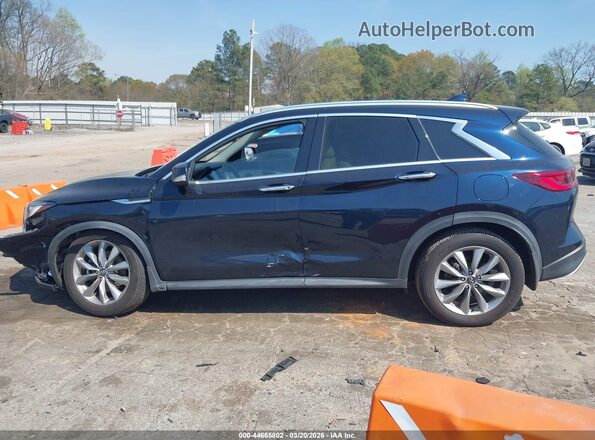 3PCAJ5BA6NF117076 2022 INFINITI QX50 Blue სალონის 360-გრადუსიანი ხედი
