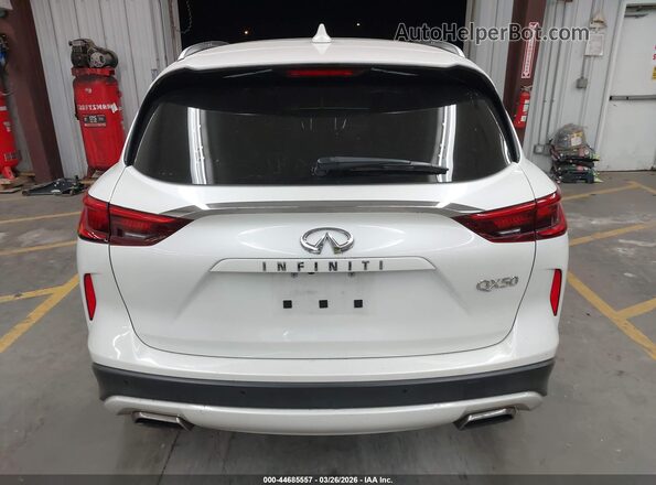3PCAJ5BA8MF109916 2021 INFINITI QX50 White 