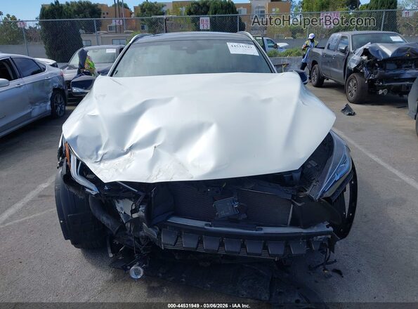 3PCAJ5BA8NF118858 2022 INFINITI QX50 White Вид щитка приладів