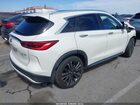 2022 Infiniti Qx50 Luxe White vin: 3PCAJ5BA8NF118858